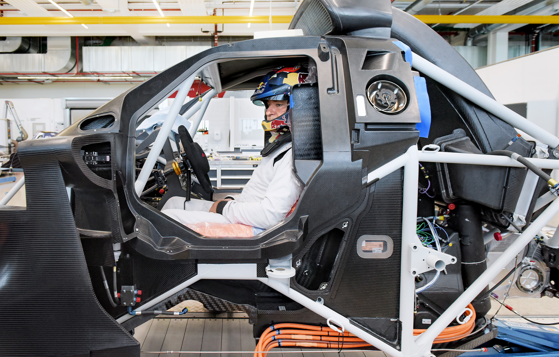 Carlos Sainz, één van de Audi Sport Dakar-rallyrijders.